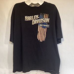 Home Of The Brave Harley-Davidson t-shirt  Men’s size 3XL Made In USA